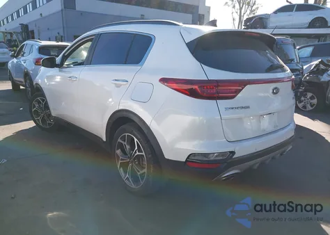 2020 Kia Sportage Sx Turbo из США, поврежденный, VIN KNDPR3A68L7693579